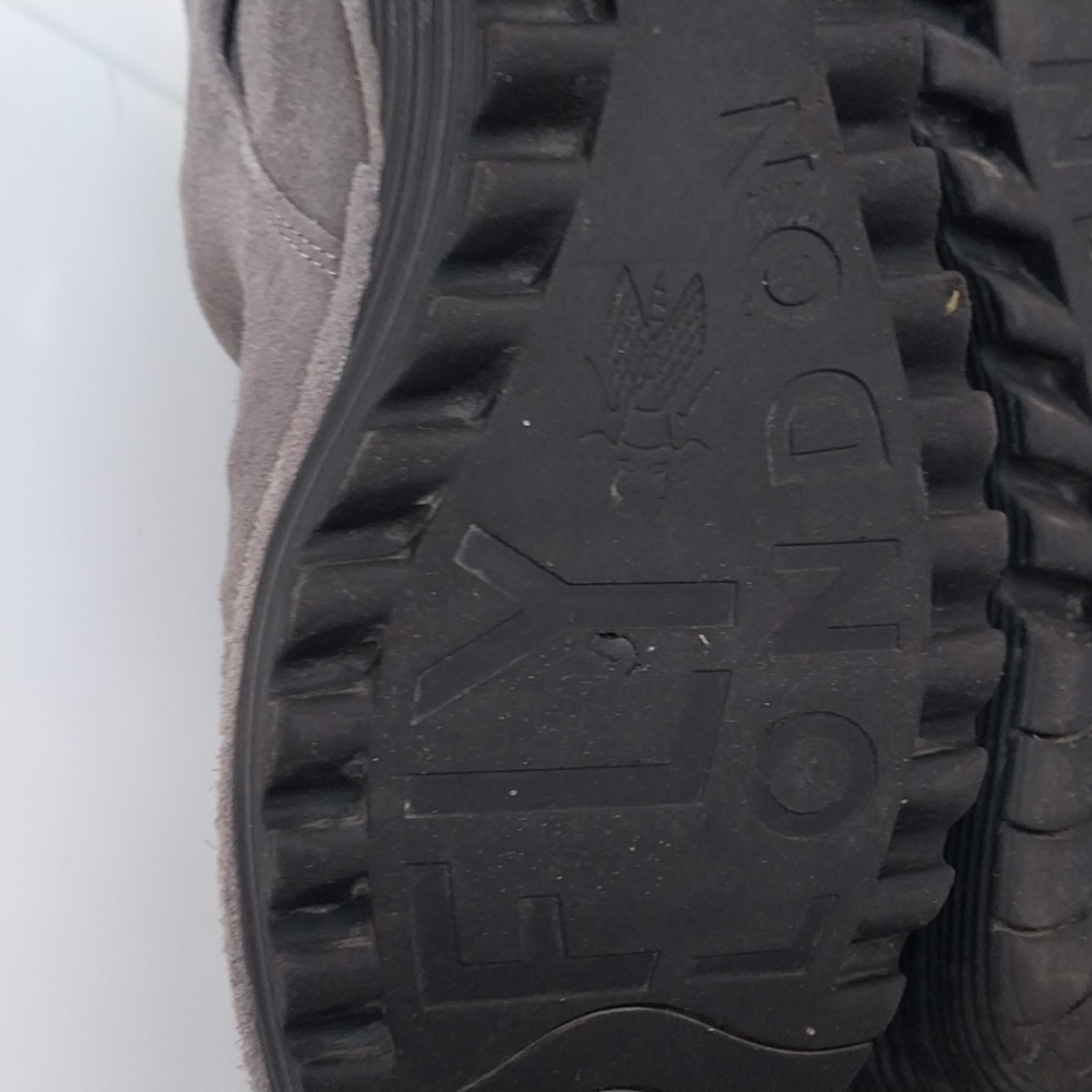 EUC Fly London Yegi Suede Wedge Boots  - EU 40/ US 9 - 9.5 - Picture 9 of 10